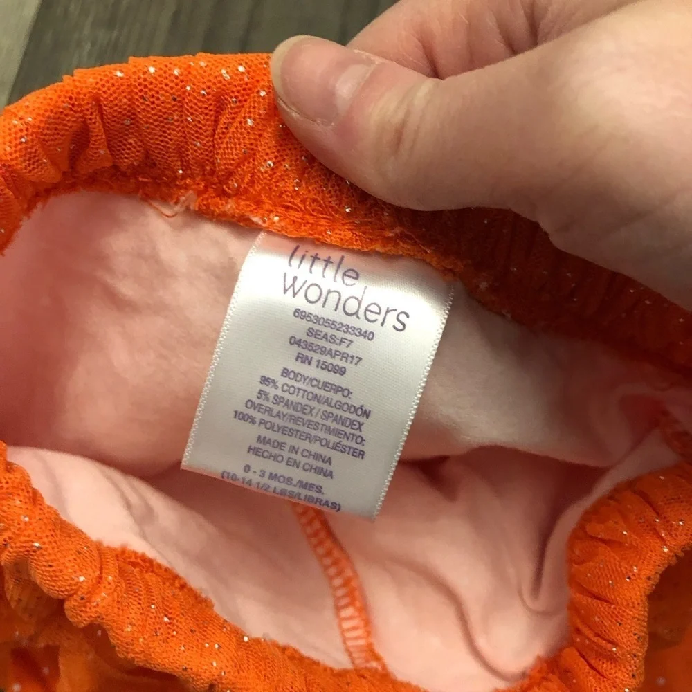 Carter’s Halloween Leggings Bundle with Tutu 0-3 Months‎